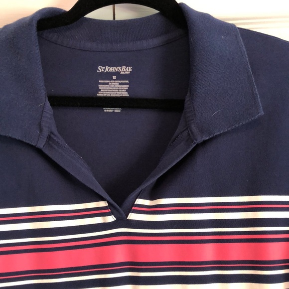 Final Price Pink stripe polo - Picture 1 of 4